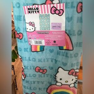 Hello Kitty Plush Throw Blanket